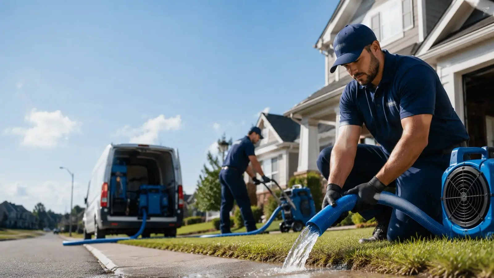 Flood Damage Restoration in Flom, MN